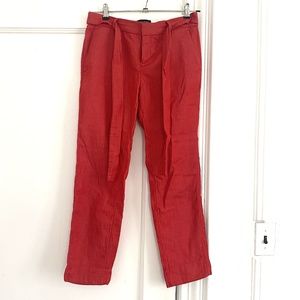 Banana Republic Orange Pants with belt Size 0